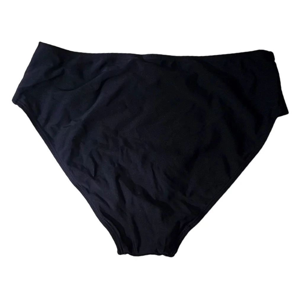 YOUNIQUE Ladies Black‎ Bikini Bottoms Brand New With Label Size M
